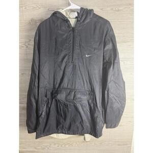 Vintage Y2K Nike Windbreaker Half Zip Pullover Hooded M